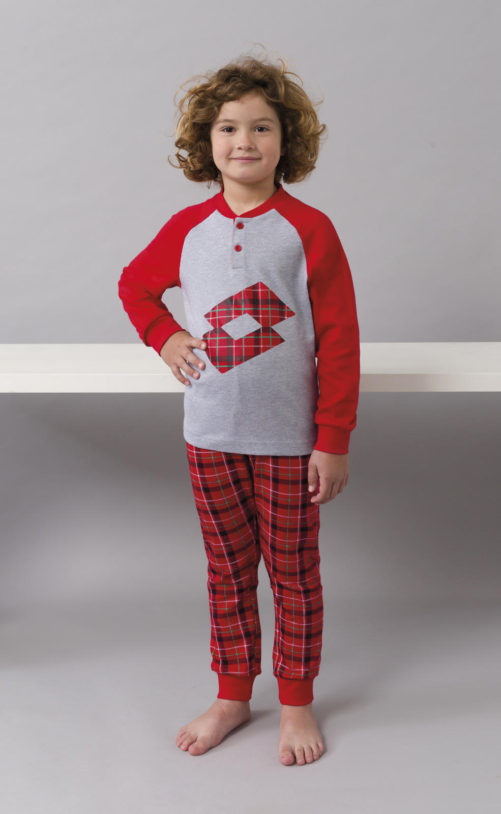 BOY'S PAJAMAS M/L LP1039 CHRISTMAS Tellini S.r.l. Wholesale Clothing